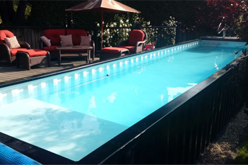 Container Fabrication Services - Swimming Pool Concept