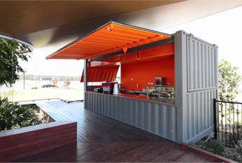 Container Fabrication Services - Café Concept